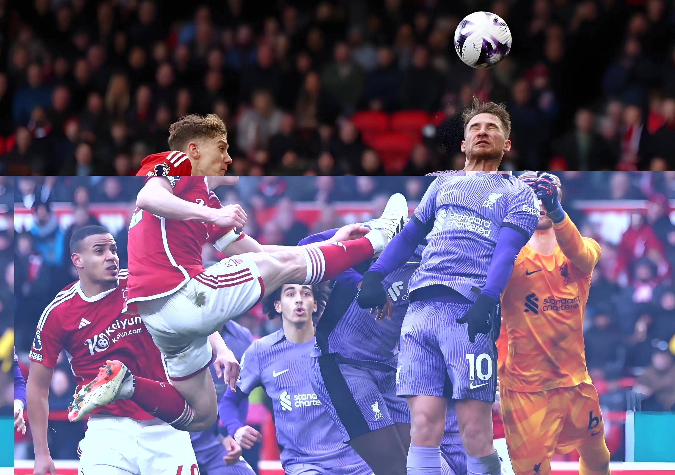 包含利物浦主场豪取胜利，英超联赛冠军路上大步迈进的词条